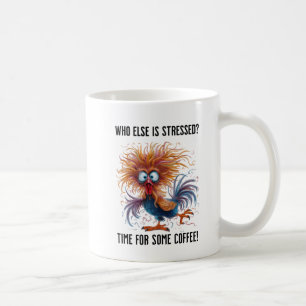 C'est l'heure du café ! Mug de café blanc