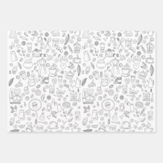 C'Est L'Heure Du Café ! Papier d'emballage