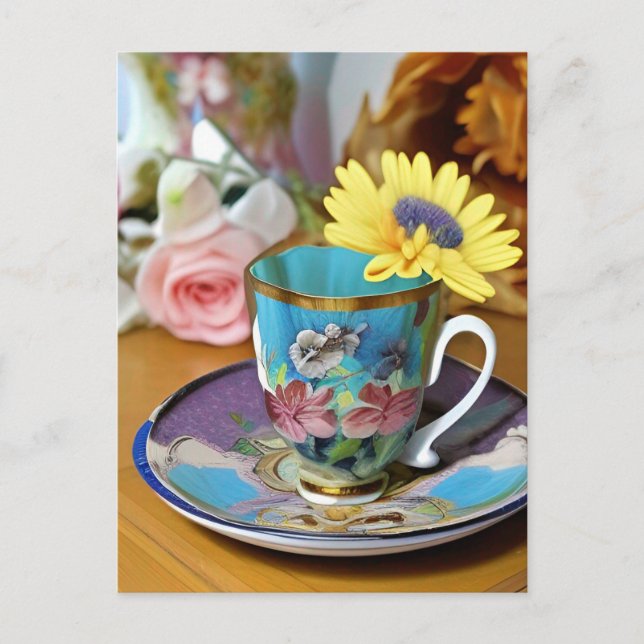 C'est l'heure du thé ! Invitation (Devant)