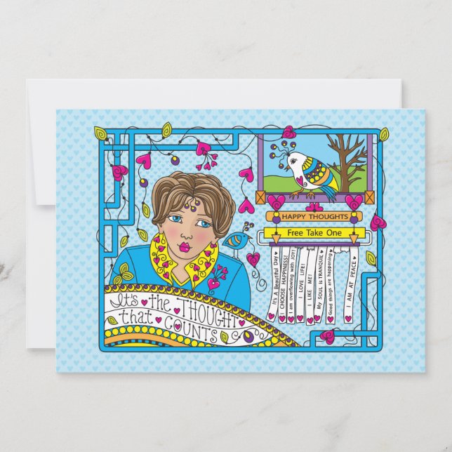 C'est l'intention qui compte_Carte plate 7"x5" (Devant)