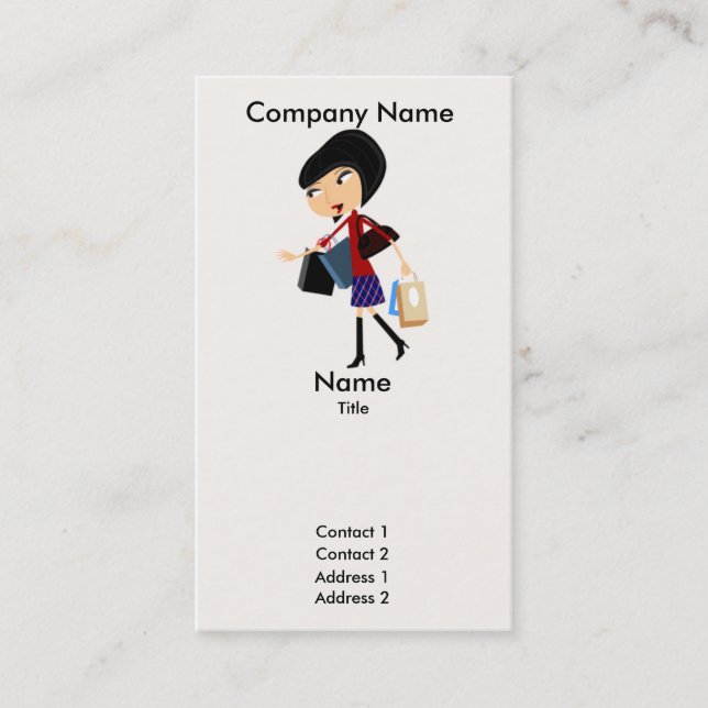 C'est Ma Carte de Visite Sac Business (Devant)