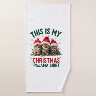 C'est Ma Chemise De Pyjama De Noël Chat Amoureux D