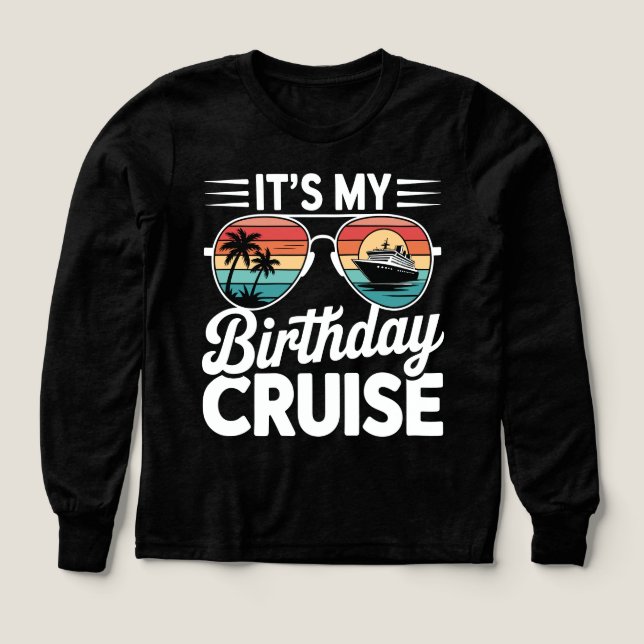 C'est ma croisière d'anniversaire Lunettes de sole (Motif recto)