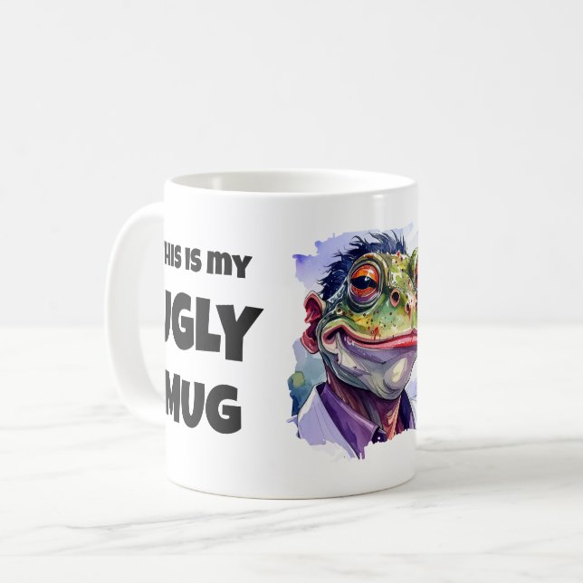 C'est ma moche Mug Custom Mug (Devant gauche)