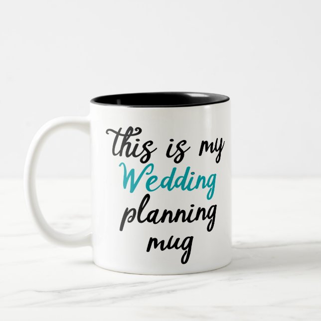 C'est ma tasse de planification mariage (Gauche)