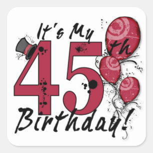 C'est mes stickers de ballon à 45 ans