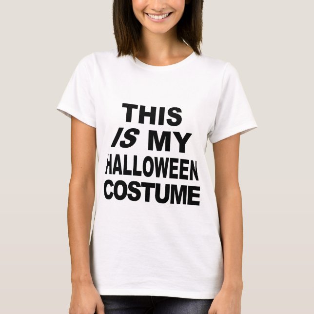 C'EST mes T-shirts de costume de Halloween (Devant)