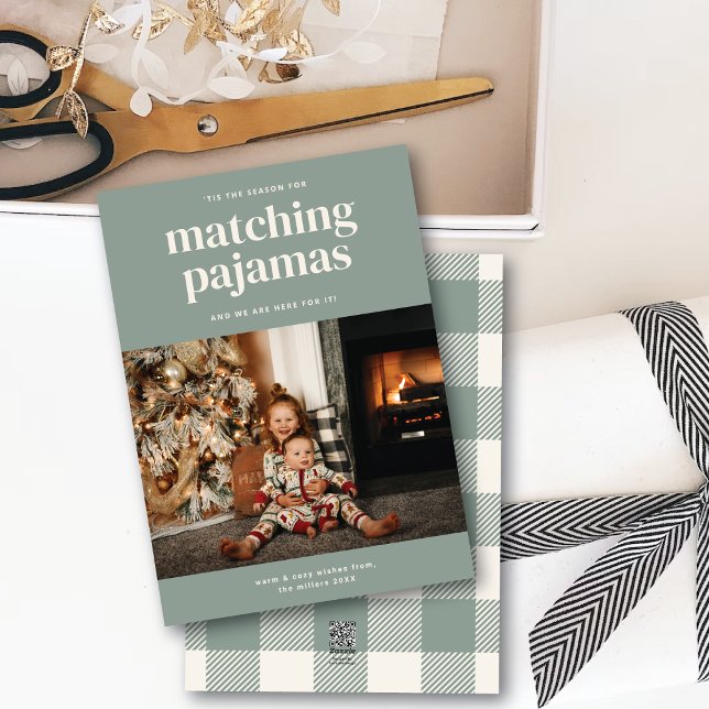 C'est mignon Cartes photo de la saison une des pyj (Créateur téléchargé)