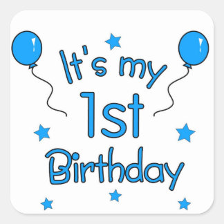 C'est mon 1er Stickers Anniversaire