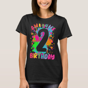 C'est mon 2e anniversaire T-shirt fille garçons 2