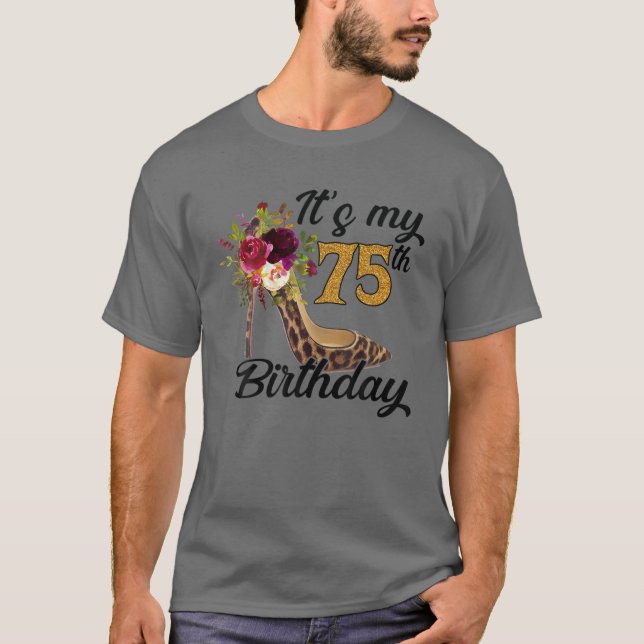 C'est mon 75e anniversaire talon haut 75 ans 75E B (Devant)