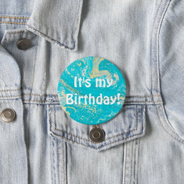C'est mon anniversaire ! Badge (En situation)