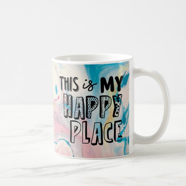 C'Est Mon Bon Lieu Pastel Mug (Droite)