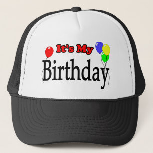 C'est mon casquette d'anniversaire de ballons