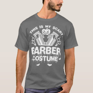 C'Est Mon Costume De Barber Scary Classic TShirt