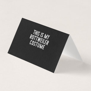 C'est mon costume de chien Rottweiler Halloween pa