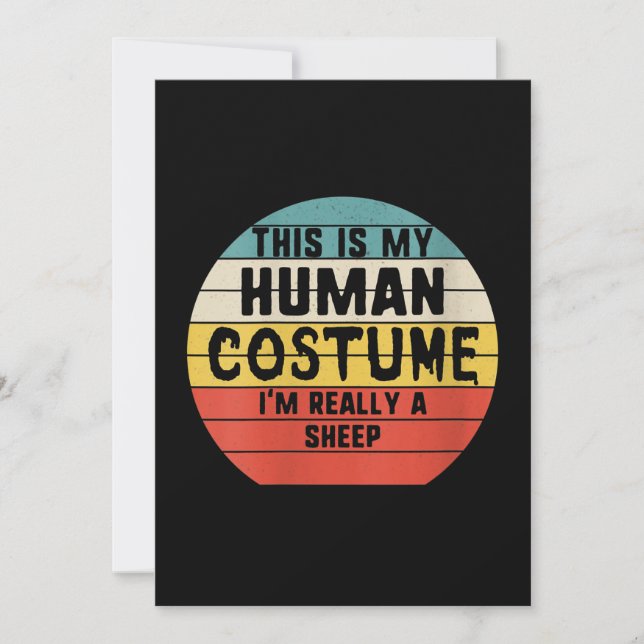 C'est mon costume humain Je suis vraiment un cadea (Devant)