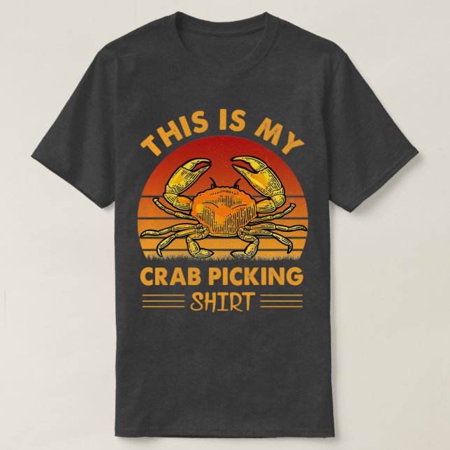 C'Est Mon Crabe Qui Récupère Classique TShirt (Design devant)