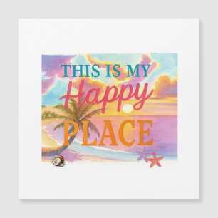 C'est mon endroit heureux - Plage Tropicale