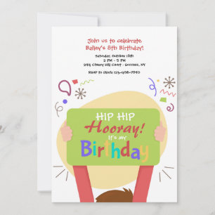 C'est mon invitation d'anniversaire