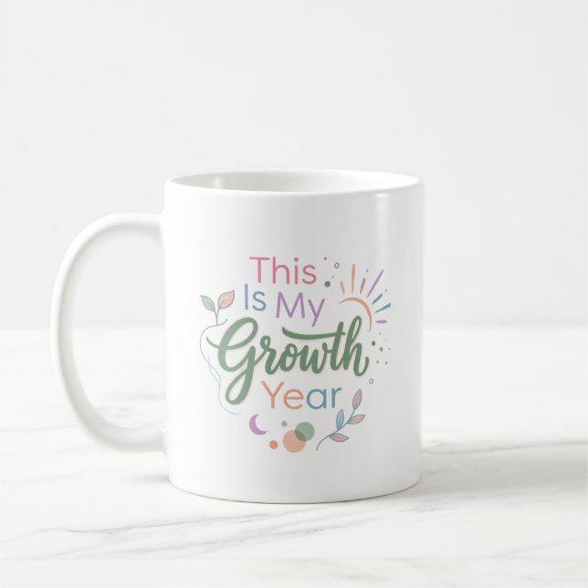 C'est Mon Mug Inspirationnel Pastel pour l'Année d (Gauche)