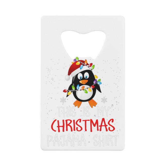 C'Est Mon Pyjama Chemise De Noël Pingouins Père No (Devant)
