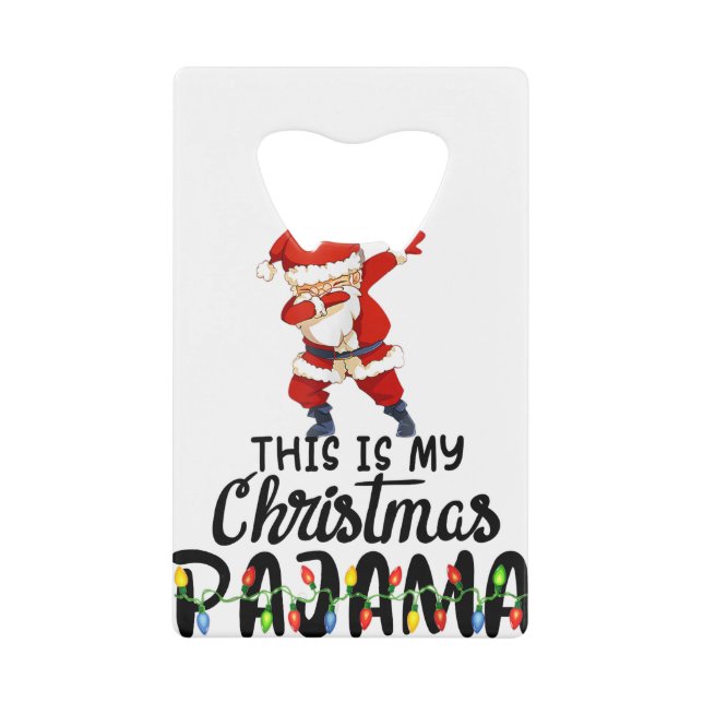 C'est mon pyjama de Noël Dabbing Dabbing Père Noël (Devant)