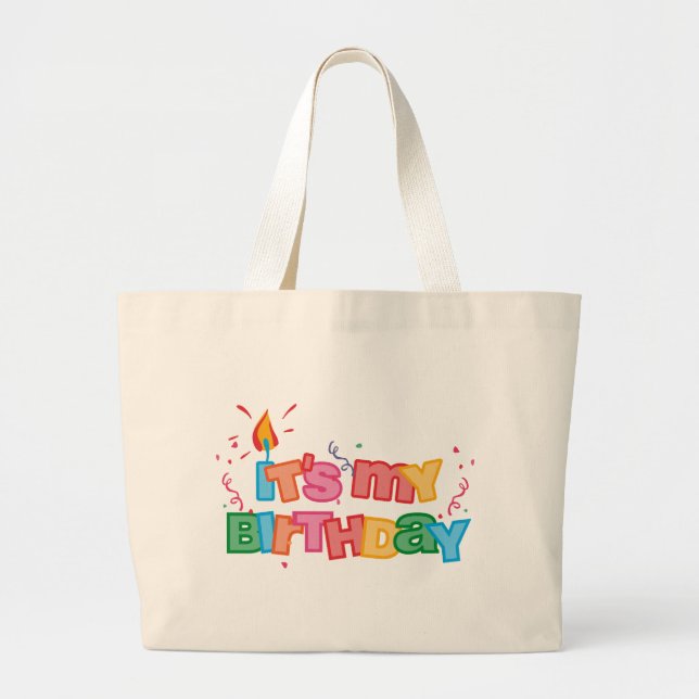 C'est mon sac de lettres d'anniversaire (Devant)
