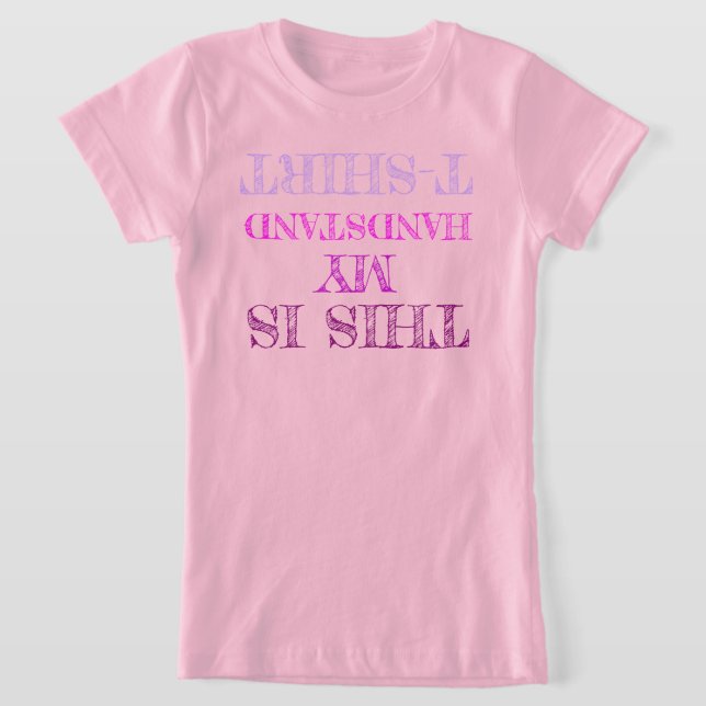 C'EST MON T-Shirt À LA MAIN (Poser)