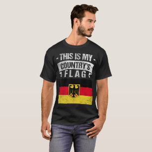 C'est mon T-shirt allemand de jour de collecte du