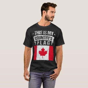 C'est mon T-shirt canadien de jour de collecte du
