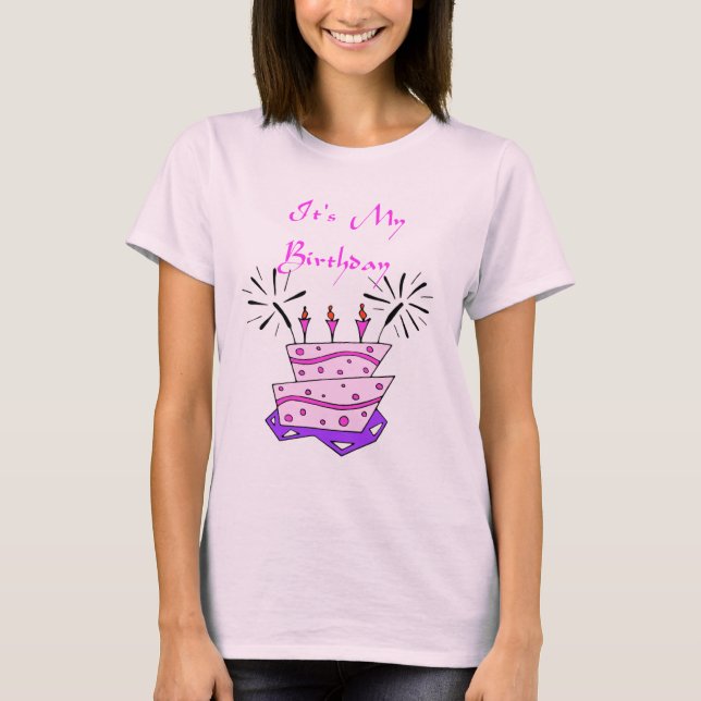 C'est mon T-shirt d'anniversaire (Devant)