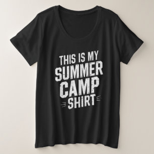 C'est mon t-shirt de camp de vacances Directeur du