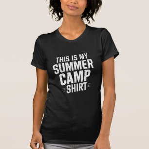 C'est mon t-shirt de camp d'été Directeur du camp 