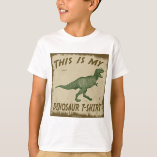 C'EST MON T-SHIRT DE DINOSAURE
