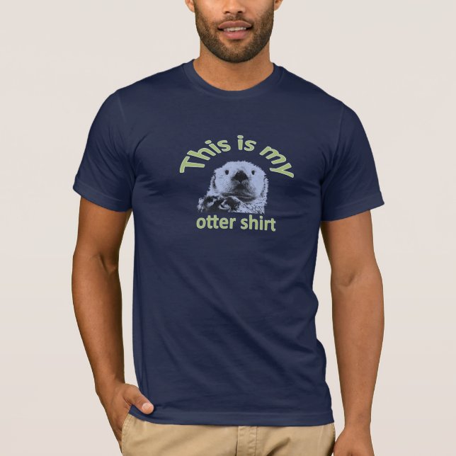 C'est mon t-shirt de loutre mignon (Devant)