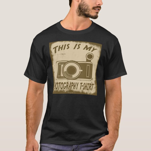 C'EST MON T-SHIRT DE PHOTOGRAPHIE (Devant)