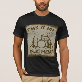 C'EST MON T-SHIRT DE TAMBOURS
