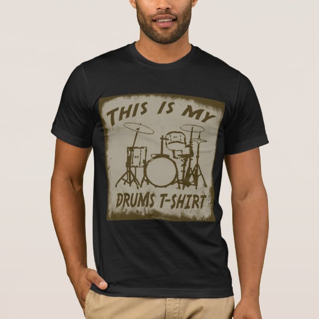 C'EST MON T-SHIRT DE TAMBOURS (Devant)