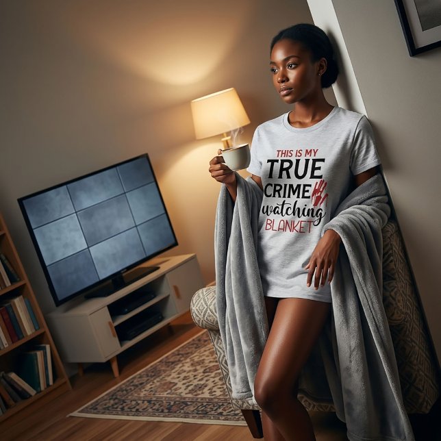 C'est mon T-Shirt de véritable crime (Créateur téléchargé)