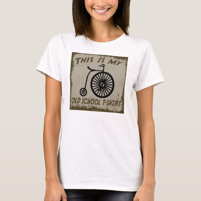 C'EST MON T-SHIRT DE VIEILLE ÉCOLE (Devant)