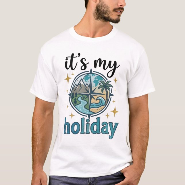 C'est mon T-Shirt de voyage rétro d'aventure de va (Devant)