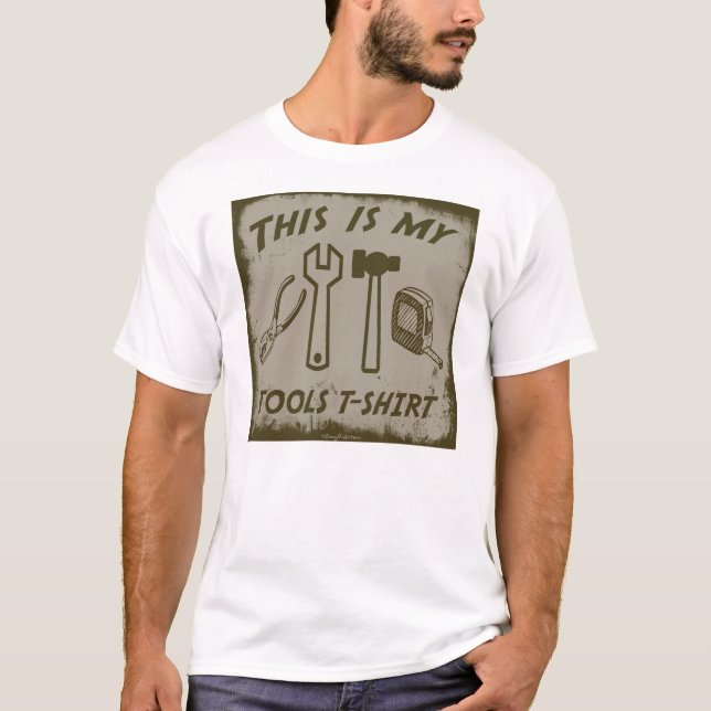 C'EST MON T-SHIRT D'OUTILS (Devant)