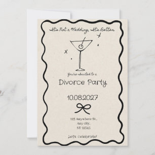 C'est Pas Un Mariage C'est Mieux Invitation Drôle
