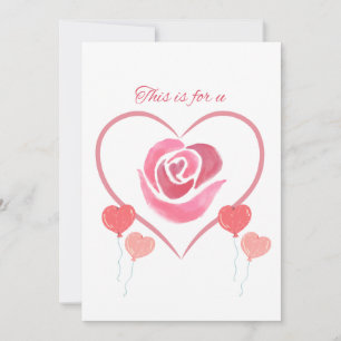 C'est pour nous, une belle carte d'invitation.