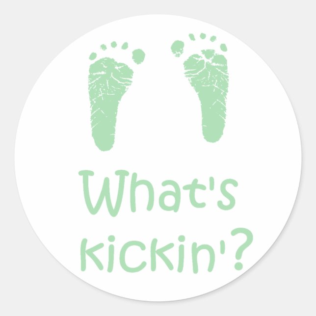 C'est quoi les autocollants Kickin ? (Devant)