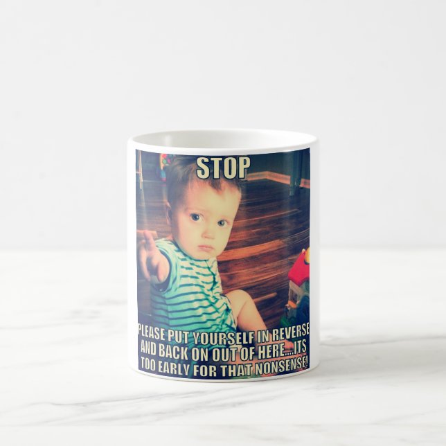 C'est tasse drôle trop tôt (Centre)