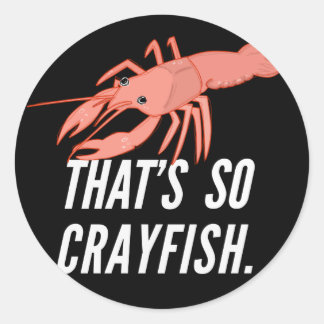 C'est tellement un autocollant de langouste