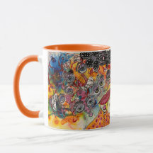 "C'est trop bondé ici !" Beverage Mug