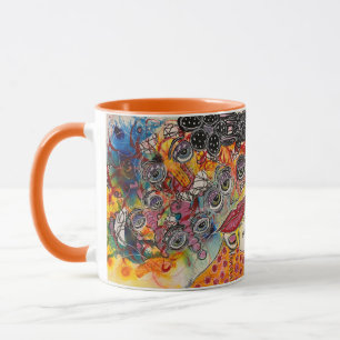 "C'est trop bondé ici !" Beverage Mug